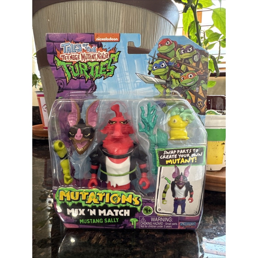 Tales Of The Teenage Mutant Ninja Turtles MUSTANG SALLY Figure Mutations NEW